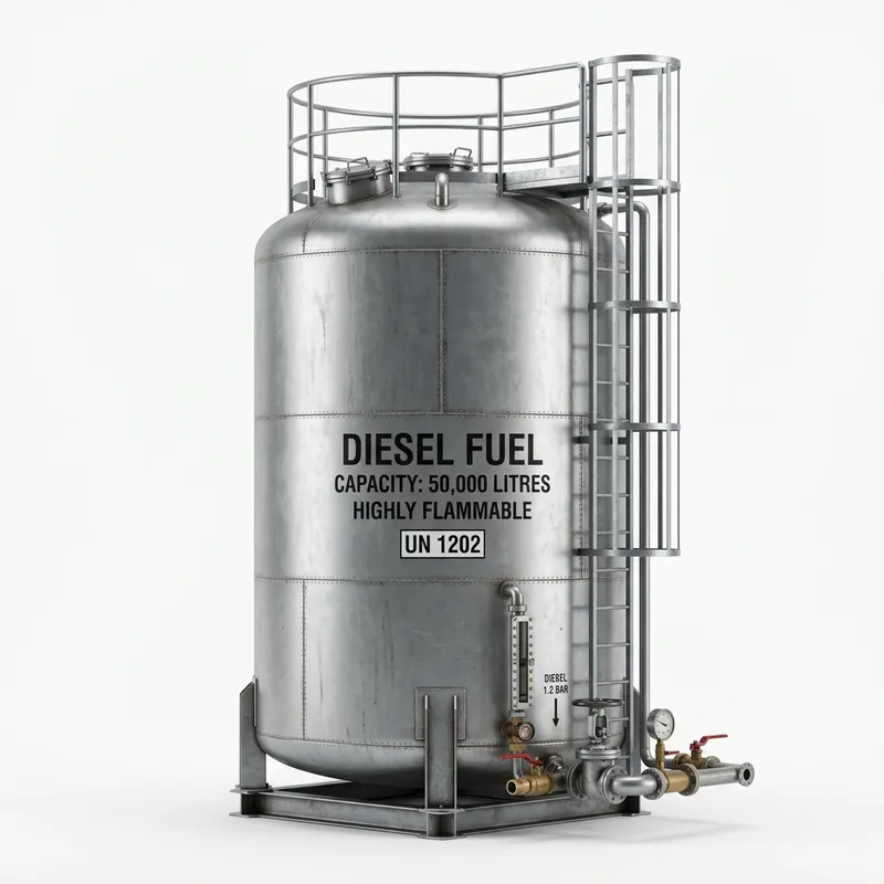 Bồn chứa trụ đứng