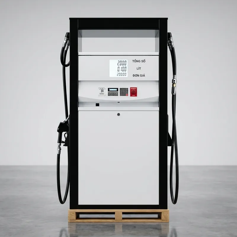 Cột bơm xăng đơn