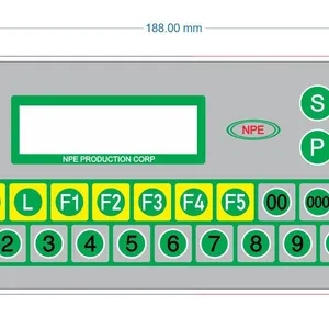 Sản phẩm Decal bàn phím - Thiết bị xăng dầu NPE Miền Bắc