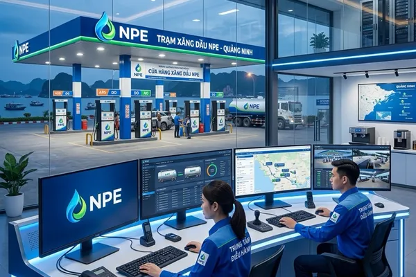 Chuỗi trạm xăng Quảng Ninh