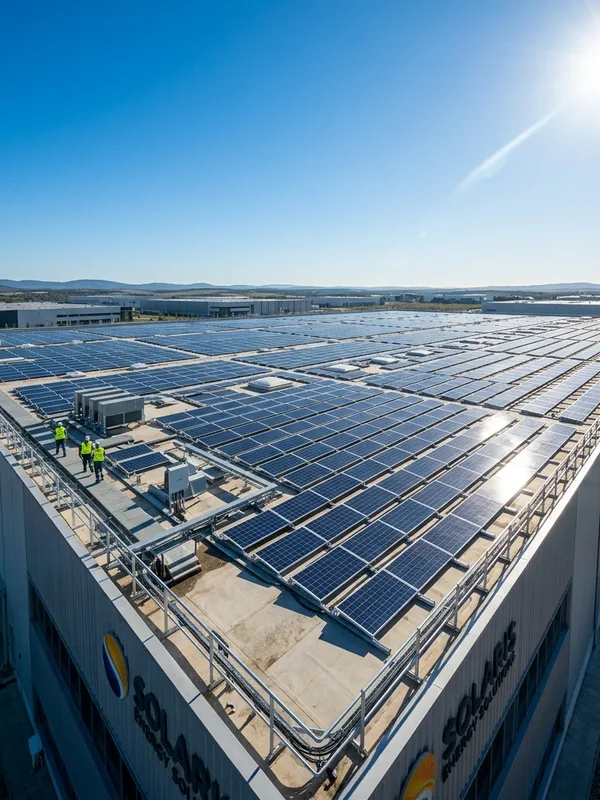 Điện Mặt Trời Công Nghiệp